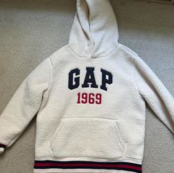 GAP Kids Sherpa Logo Hoodie