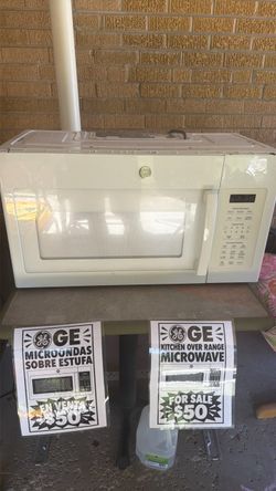 GE Over-the-Range Microwave White