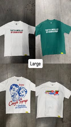 That's A Awful Lot Of Cough Syrup T-Shirts (L)