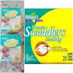 Diapers, Pampers SWADDLERS