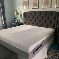 Purple Hybrid Premier .3 King Mattress- Perfect Condition