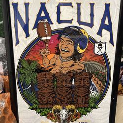 Puka Nacua framed art print