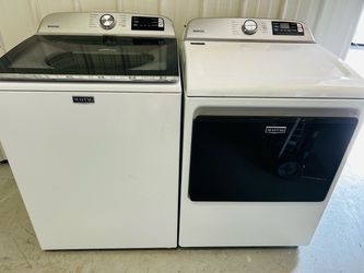 Maytag Electric Top Load Set
