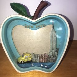 The Big Apple NY City picture frame
