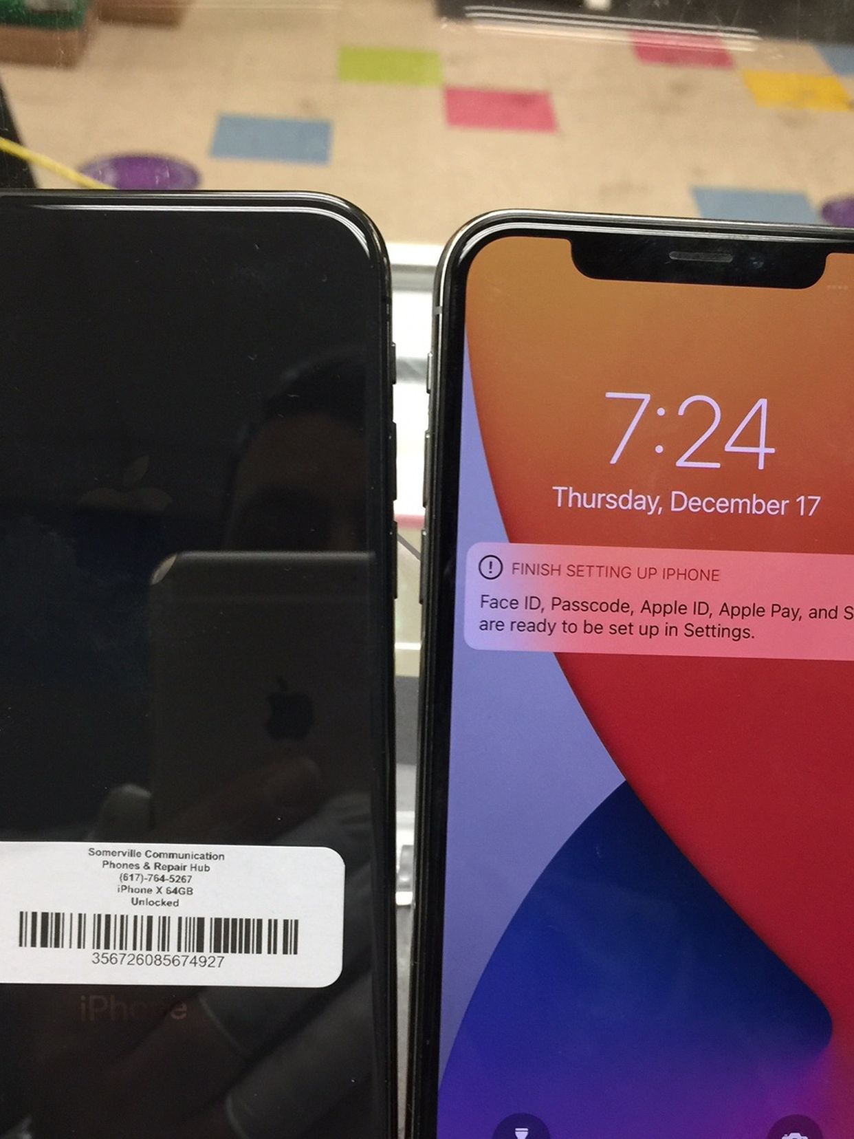 iPhone x 64gb unlocked