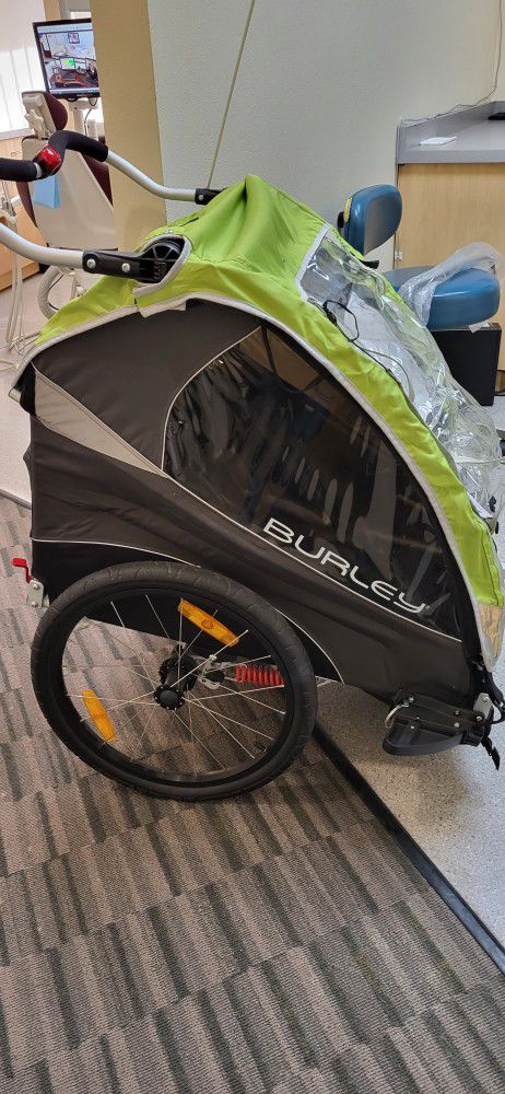 Burley D’Lite X, 1 and 2 Seat Kid Bike Trailer & Stroller