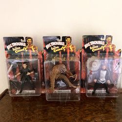 Set of 3 Big Trouble In Little China Action Figures by N2 Toys 2002