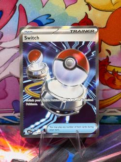 Switch Trainer Ultra Rare Card 123/094, Mega Evolution Phantasmal Flames