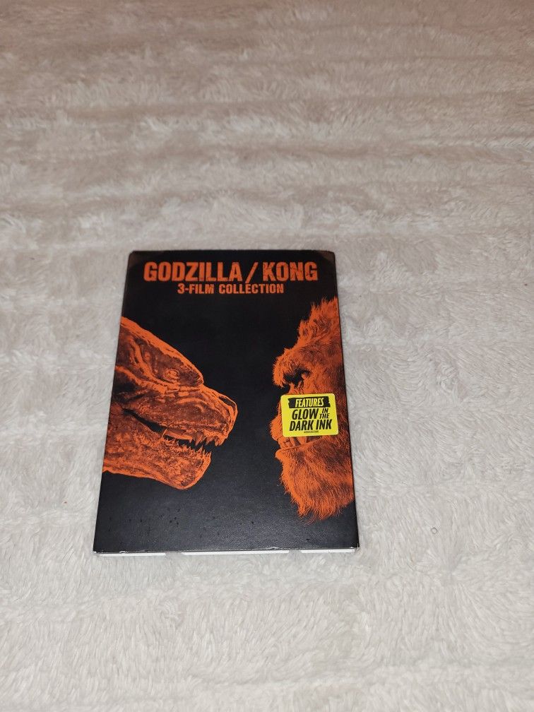BRAND NEW, Godzilla/Kong 3-Film DVD Collection