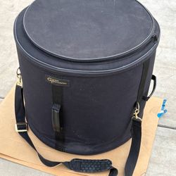 Soft Heavy Padded 16" Floor Tom Case for Drum Set. Used