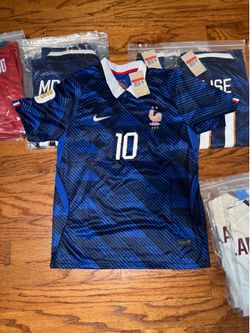Nike France Home Jersey Mbappe World Cup