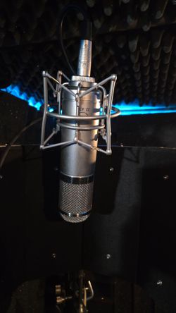 Peluso 2247LE vintage no 59 of first hand made microphones from Peluso