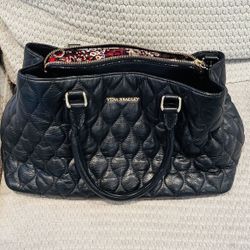 Vera Bradley Black Leather Purse