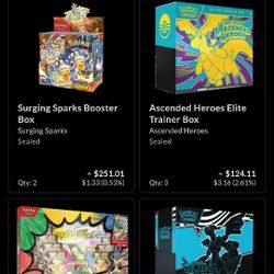 Pokemon Product Sealed 