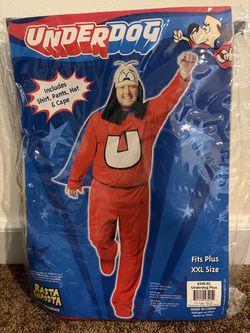 Halloween Costume – Underdog (PLUS XXL) - LIKE NEW