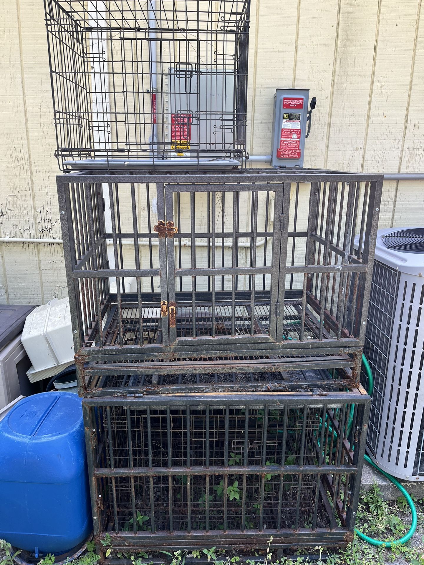 3 Cages For Sale