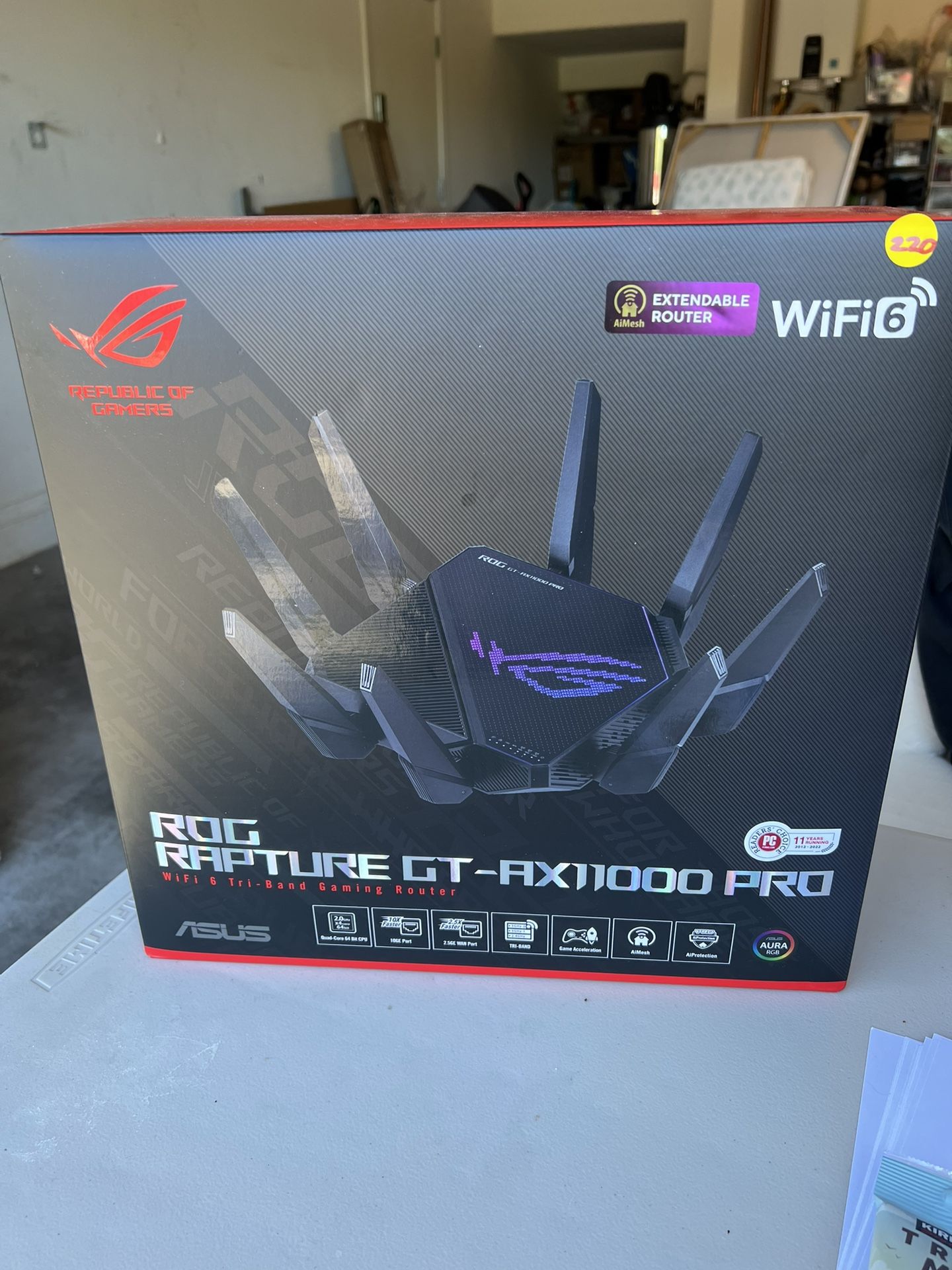 ROG Rapture GT AX11000 Pro