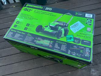 Greenworks Pro 80V 21" Self-Propelled Mower