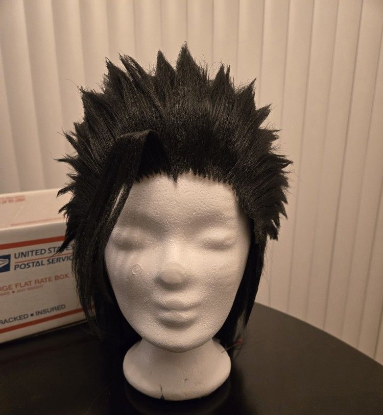 Zack Fair Lace front wig hairline final fantasy vii 7 cosplay costume cloud tifa aerith ps1 ps4 ps5 remake rebirth nintendo switch 2 bring arts figure