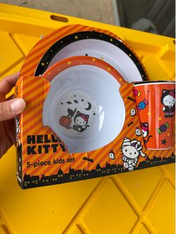 Hello kitty Halloween Plate