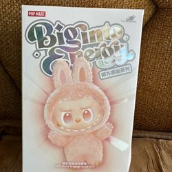 Big Into Energy Labubu Hope 100% Authentic Sealed Box(Damaged)
