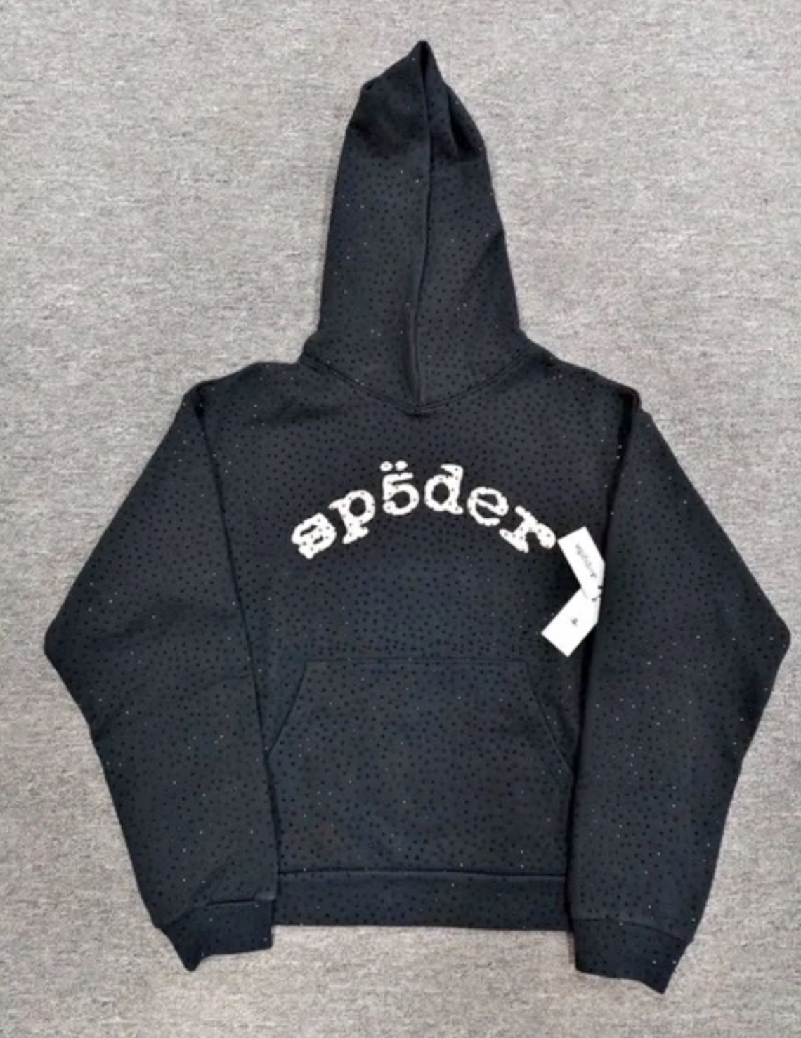 Sp5der VVS Hoodie Black