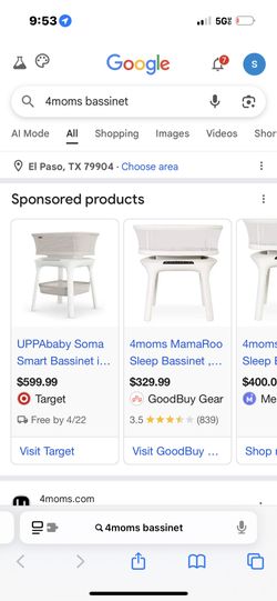 4moms bassinet