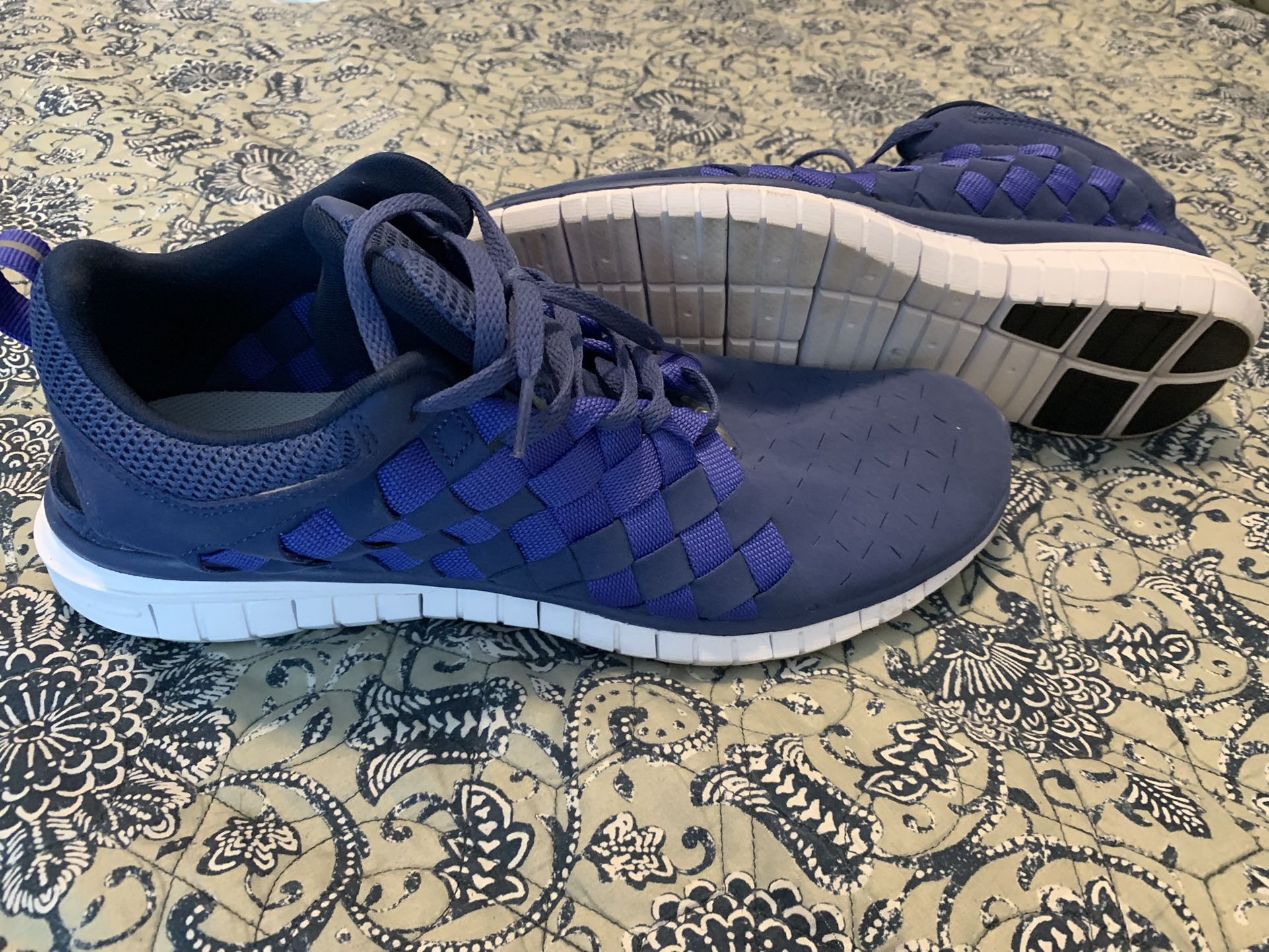 Men’s Nike Free OG 14 Style Weaved, 725070-400 Model Flex Running Sneakers, Size 13