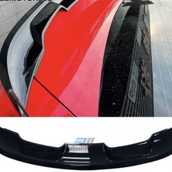 Fits 10-14 Ford Mustang 2020 GT500 Style Rear Trunk Spoiler ABS - Gloss Black