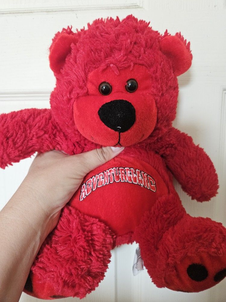 Red adventure land bear