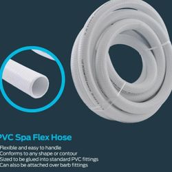 8.5ft Long 1.25" Diameter 1 1/4 Spa Hose EZ FLO International 8.5ft Long 1.25" Diameter 1 1/4 Spa Hose EZ FLO International 