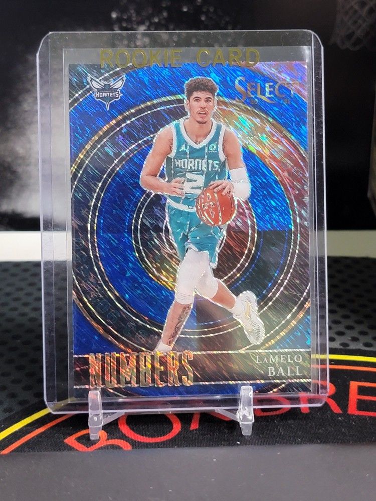 Select Blue Shimmer Lamelo Ball Anthony Edwards Rookie Lot