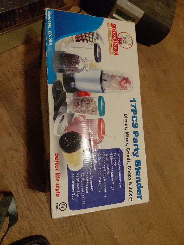 Cooking 17 Piece  Party Blender 