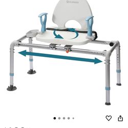 Adjustable shower chair