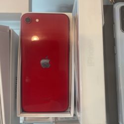 Unlocked Apple iPhone SE 64GB 128GB Rose Gold Red Carrier Sprint 13 Cricket 11 Att Tmobile Pro Boost XR Spectrum X Verizon 12 in Box 