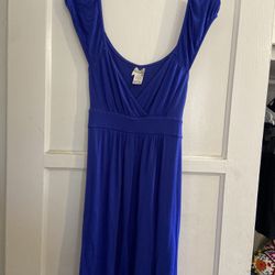 Royal Blue Dress 