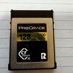Prograde CF Express Card B 128gb