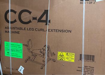 Valor fitness leg curl/ extension new in box