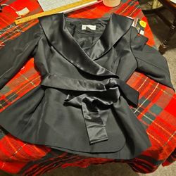 Black Cocktail Blazer Shirt