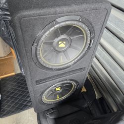 Two 12" Kicker box
