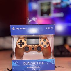 Rose Gold PS4 Remote