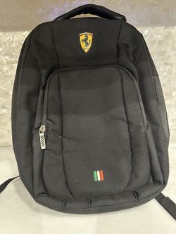 Scuderia Ferrari Black Backpack 