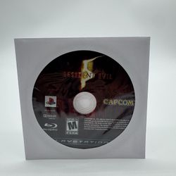 Resident Evil 5 Black Label (Sony PlayStation 3, 2009) Disc Only Tested