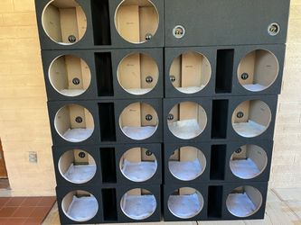 Brand new subwoofer box for 2-12 - $129