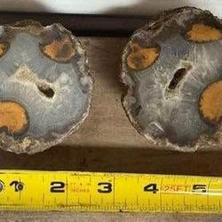 Geode Stone $15 for Both