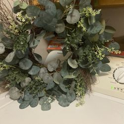  Farm House Wreath Its New