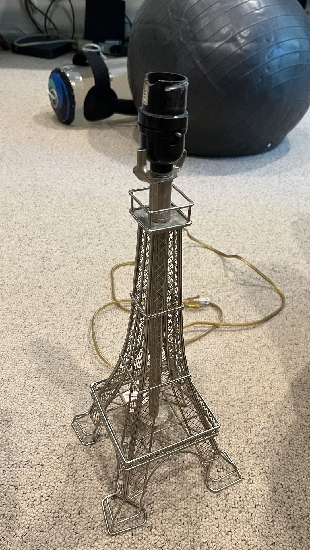 Vintage Paris Eiffel Tower Table Lamp
