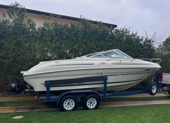 1997 Sea Ray 215 Express Cruiser | never in salt water | 70 hours original
