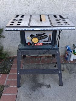 Ryobi 10" Table Saw on Stand