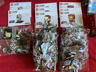 Lot 8 BRICKHEADZ STAR WARS FIGURE The Phantom Menace 40676 ‼️ STORE CLOSING - MOVING SALE ‼️